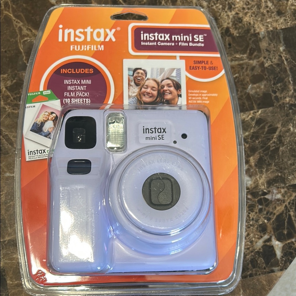 Fujifilm Purple Simulated Camera Fun Compact Design